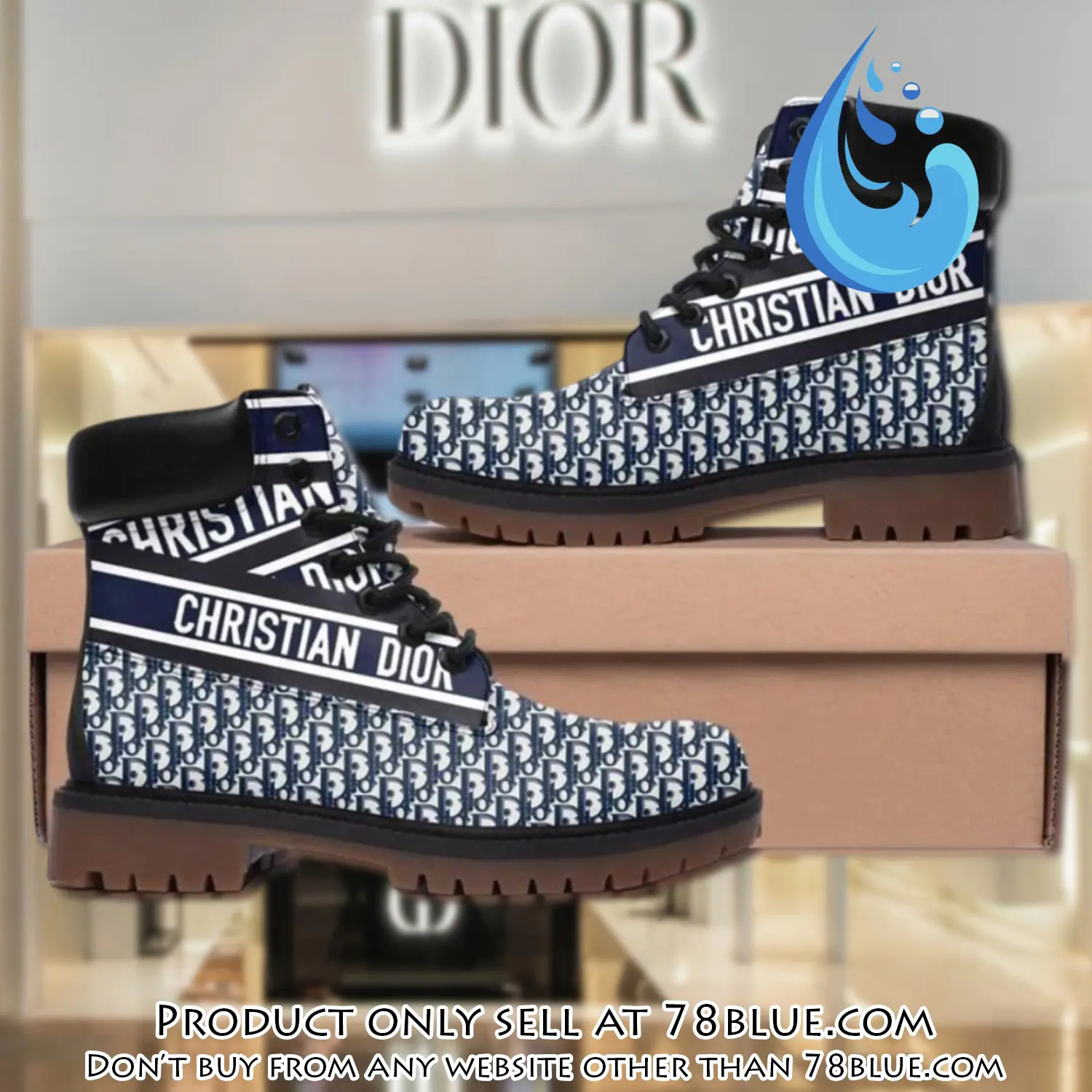 Christian dior luxury brand boots premium gifts for men women 78b5749591